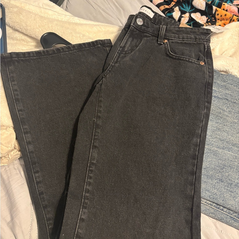 PacSun Women's Black Boyfriend Jeans